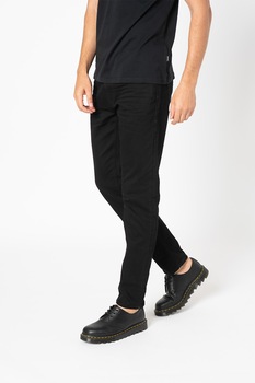 BLEND, Blugi slim regular fit Twister, Negru, W30-L32 BLEND, Blugi slim regular fit Twister, Negru, W30-L32