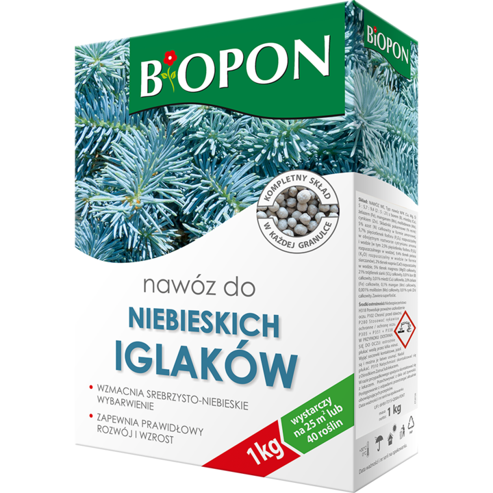 Ingrasamant pentru conifere albastre Biopon, 1kg
