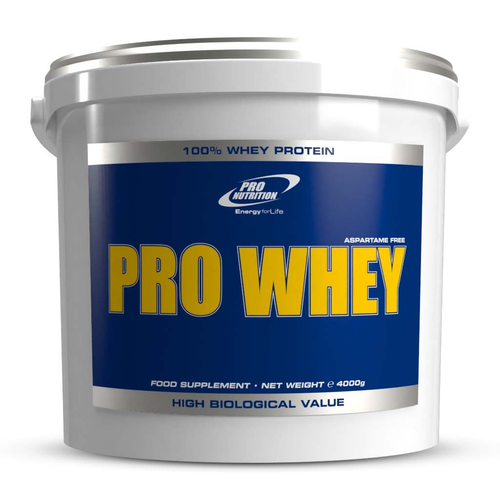 Concentrat Proteic, Pro Whey, capsuni, 4000g