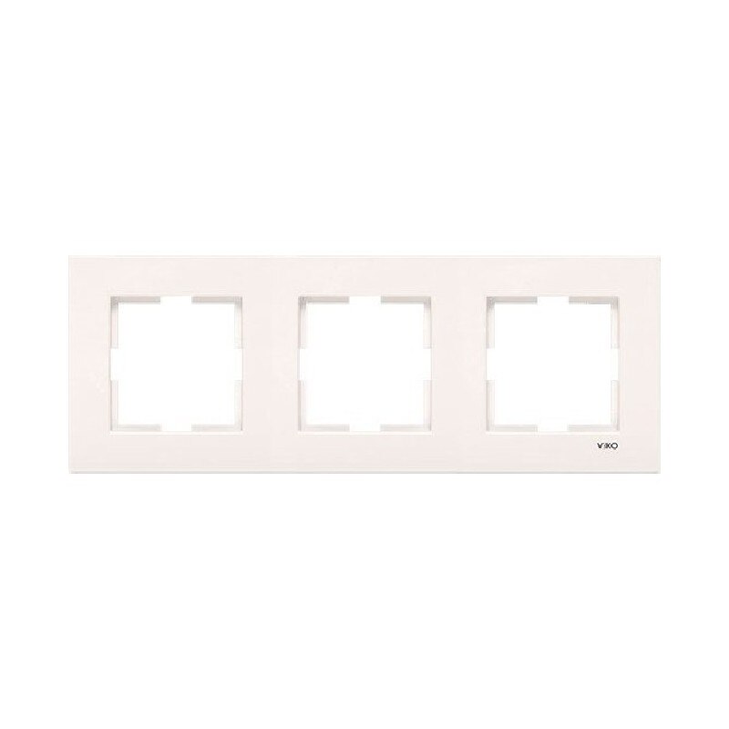 Rama decor 3 posturi crem