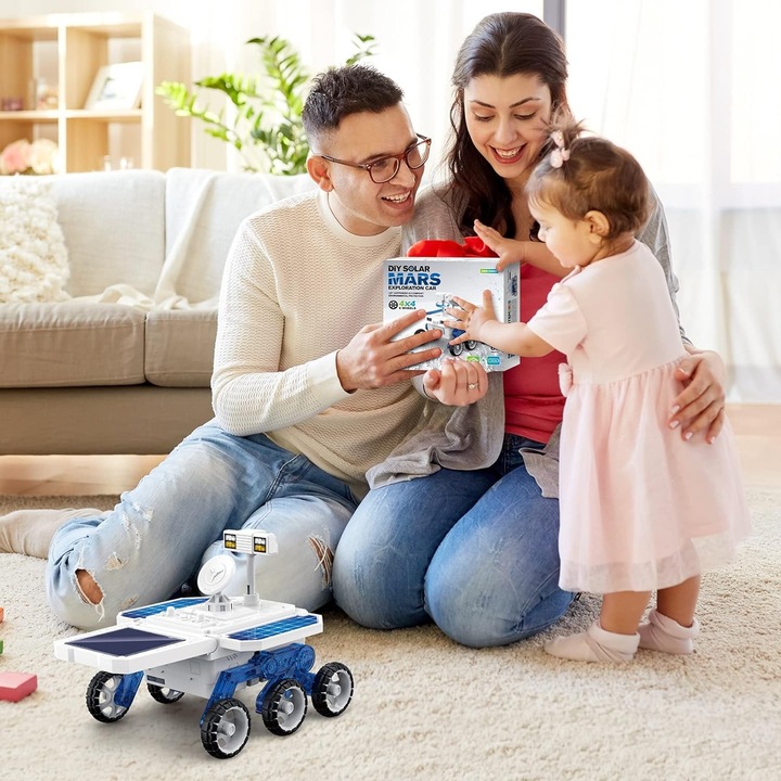 Masina de Explorare Spatiala cu Baterie Solara