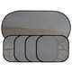 Set 5 parasolare auto, GOGOU, Negru