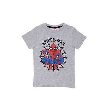 Tricou baieti, Spider Man, gri Tricou baieti, Spider Man, gri