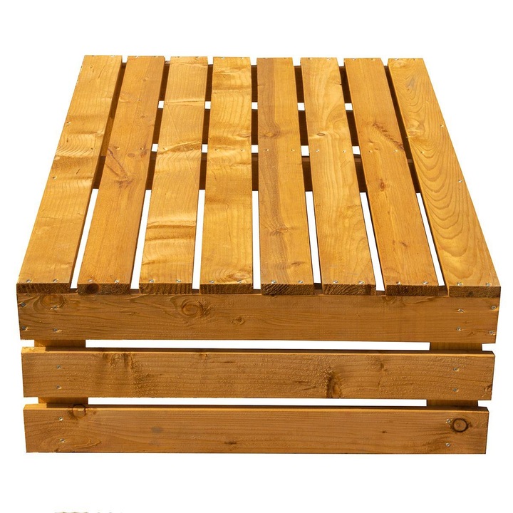 Градинска пейка ITA H&G, 120х80см, Кафяв