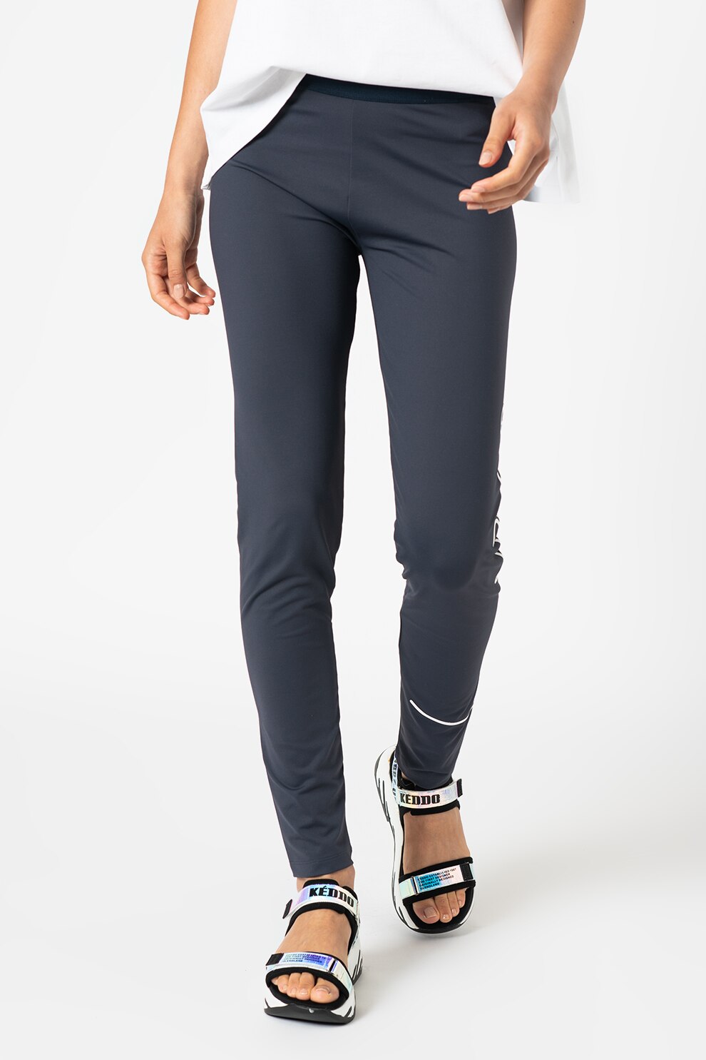 HUGO, Colanti cu imprimeu logo Nicago, Bleumarin, L