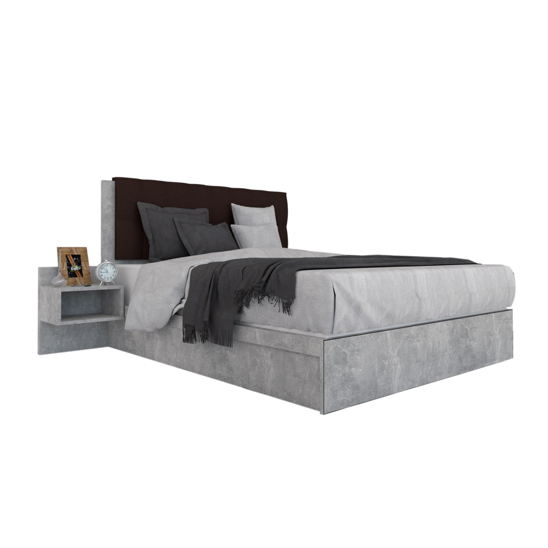 Pat Tapitat Genarom LEX 180 Fara Leat, 4298 / Kronos 06, 204 x 95 x 189 cm