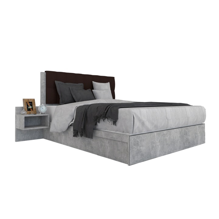 Pat Tapitat Genarom LEX 180 Fara Leat, 4298 / Kronos 06, 204 x 95 x 189 cm