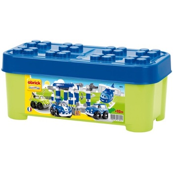 Set Ecoiffier Constructii Abrick Politie Set Ecoiffier Constructii Abrick Politie