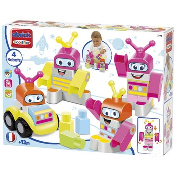 Set Ecoiffier Constructii Roboti Set Ecoiffier Constructii Roboti