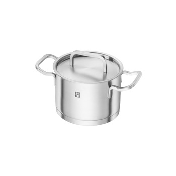 Cratita inox cu capac 16 cm/2 l  Cratita inox cu capac 16 cm/2 l