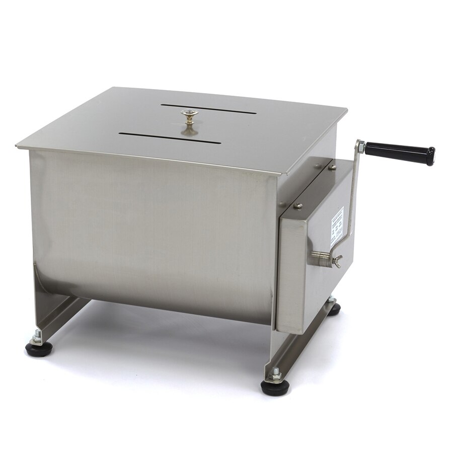 Malaxor carne manual cu 2 axe, 30 litri