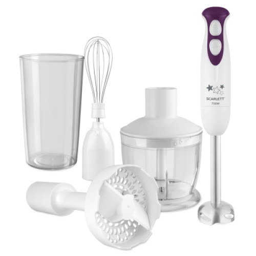 Blender de mana SC-HB42M43, mov, 750 W, Functie Turbo