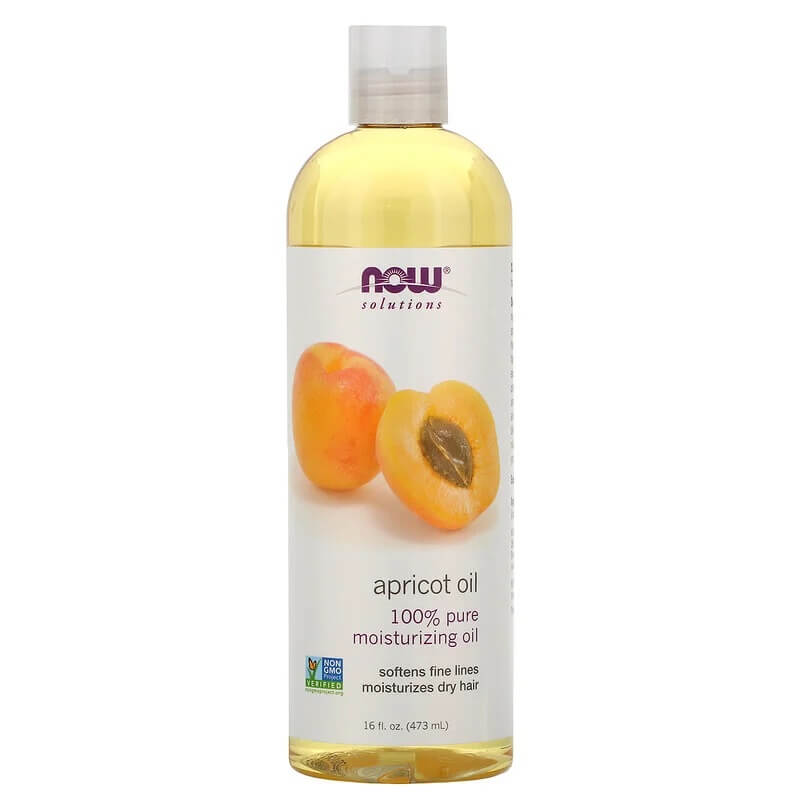 Ulei cosmetic, NOW SOLUTIONS Ulei de miez de caise pur 473ml