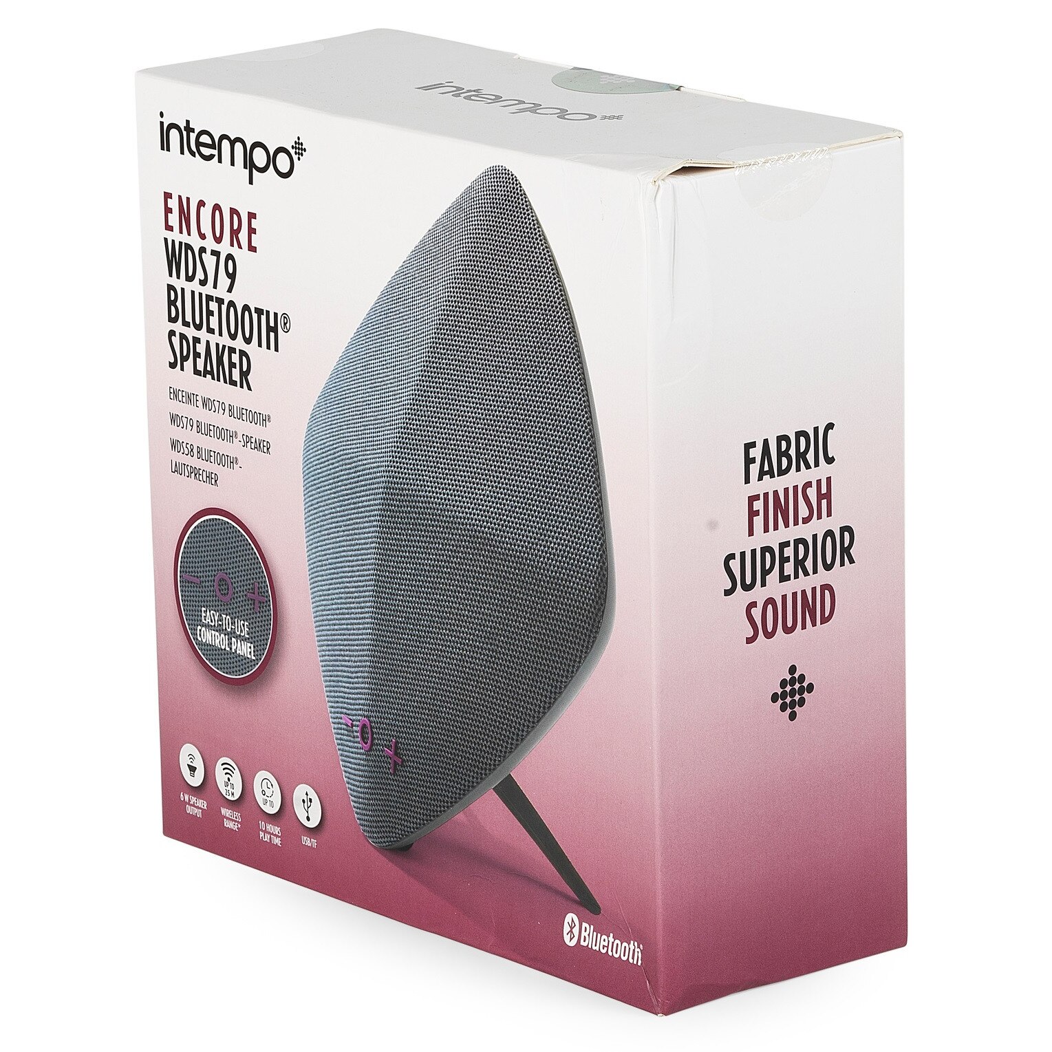 intempo encore wds 79 bluetooth speaker