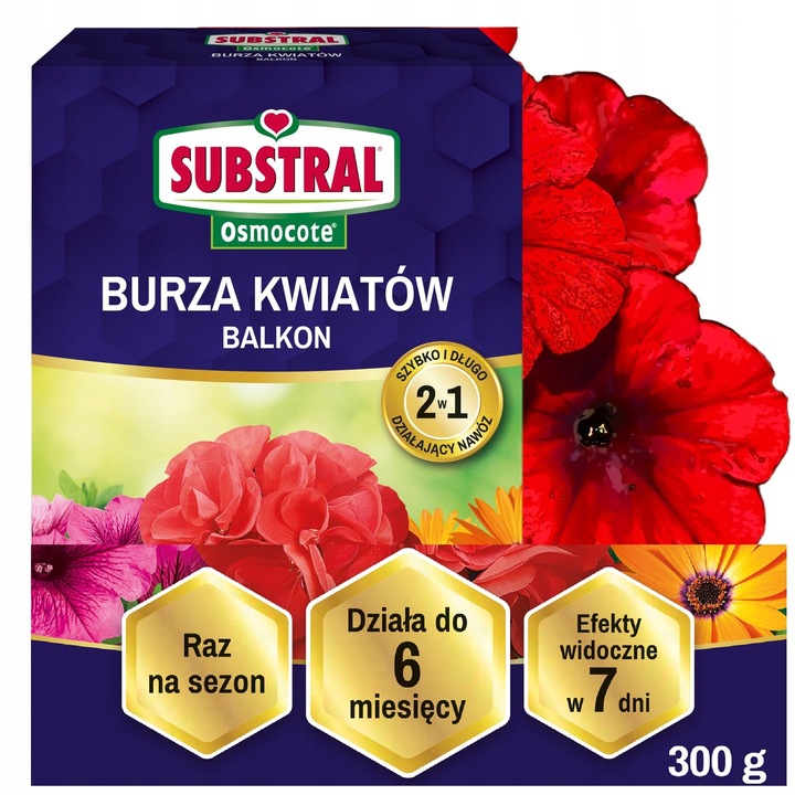 Fertilizator granular, Substral, eficient pana la 6 luni, rezultate vizibile in 7 zile, formula moderna, risc minim de suprafertilizare, 300 G
