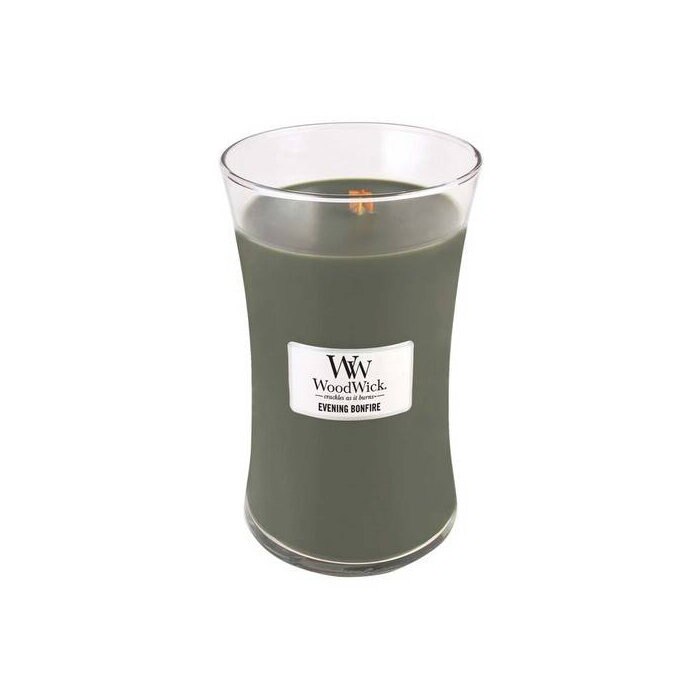Ароматна свещ WoodWick Evening Bonfire Голям Буркан, 609.5 г eMAG.bg