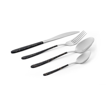 Set tacamuri 16 piese Salter, Marble Gold Set tacamuri 16 piese Salter, Marble Gold