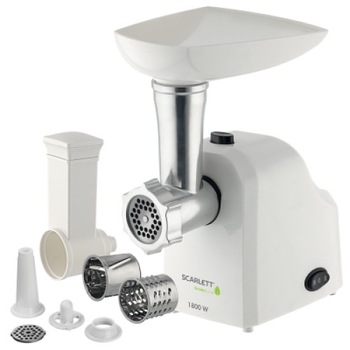 Masina de tocat carne SC-MG45M07, alb, 1800 W Masina de tocat carne SC-MG45M07, alb, 1800 W