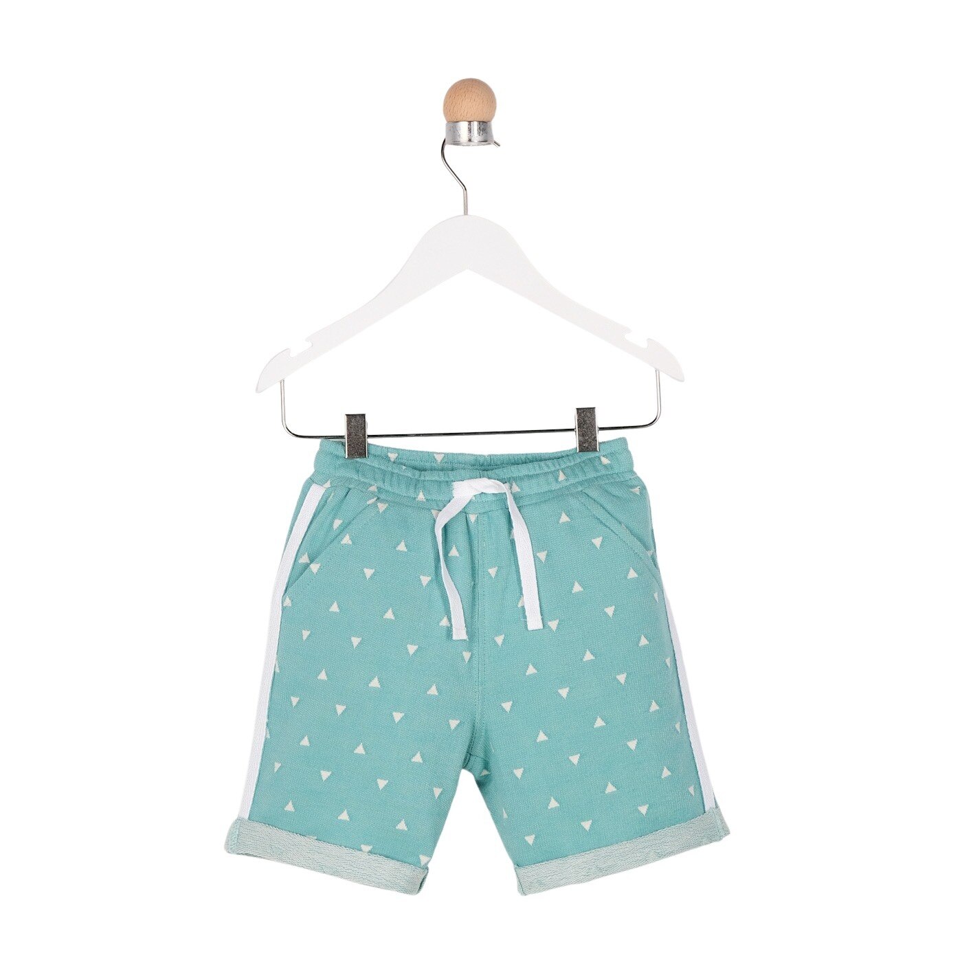 Pantaloni scurti pentru baieti, culoare verde menta 1352