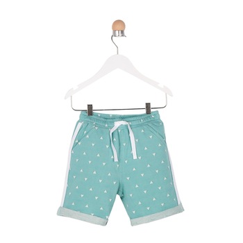 Pantaloni scurti pentru baieti, culoare verde menta 1352 Pantaloni scurti pentru baieti, culoare verde menta 1352