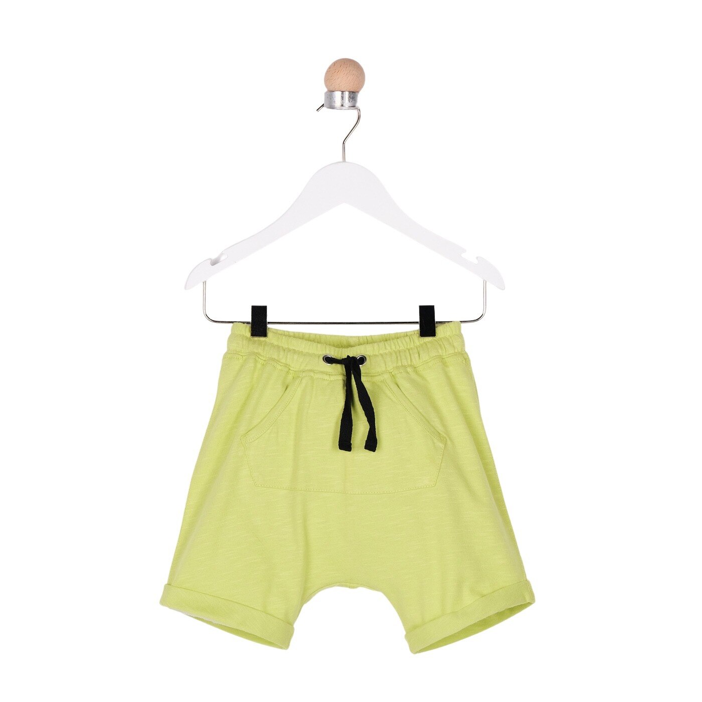 Pantaloni scurti pentru baieti, culoare fistic 2694