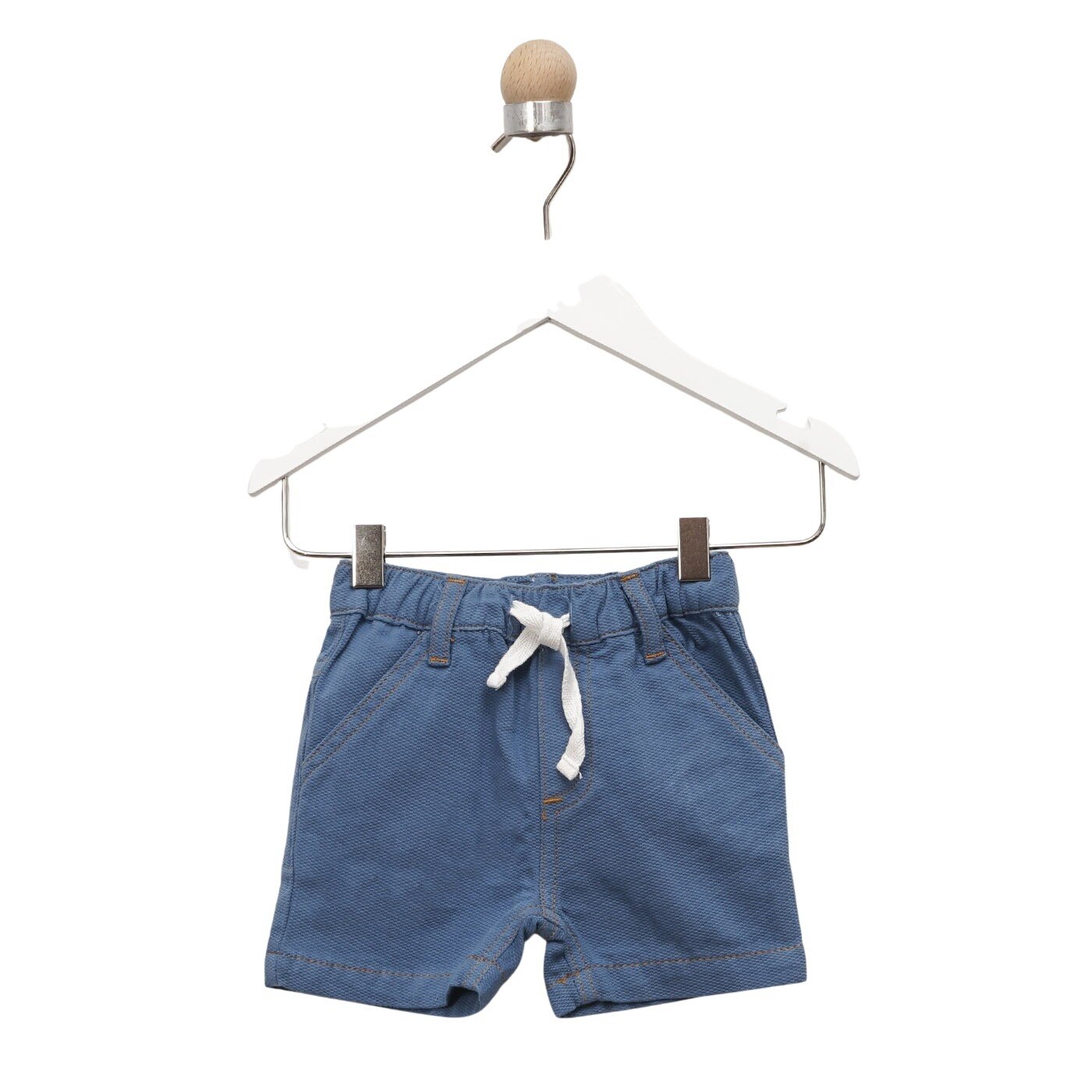 Pantaloni scurti pentru baieti, culoare indigo 2699