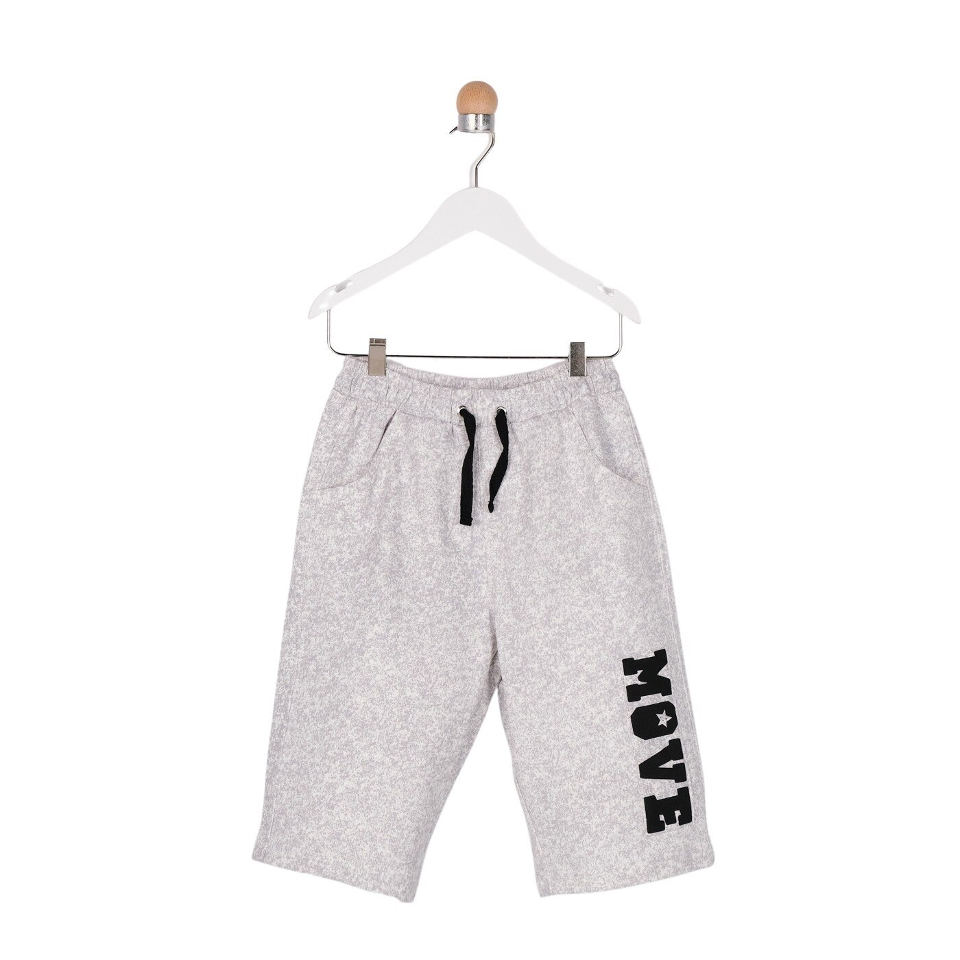 Pantaloni scurti pentru baieti, culoare alba 1695