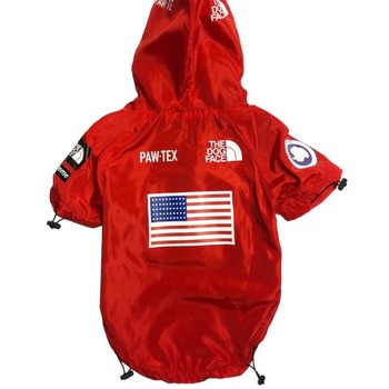 Hanorac caini The Dog Face Rosu 2XL Hanorac caini The Dog Face Rosu 2XL