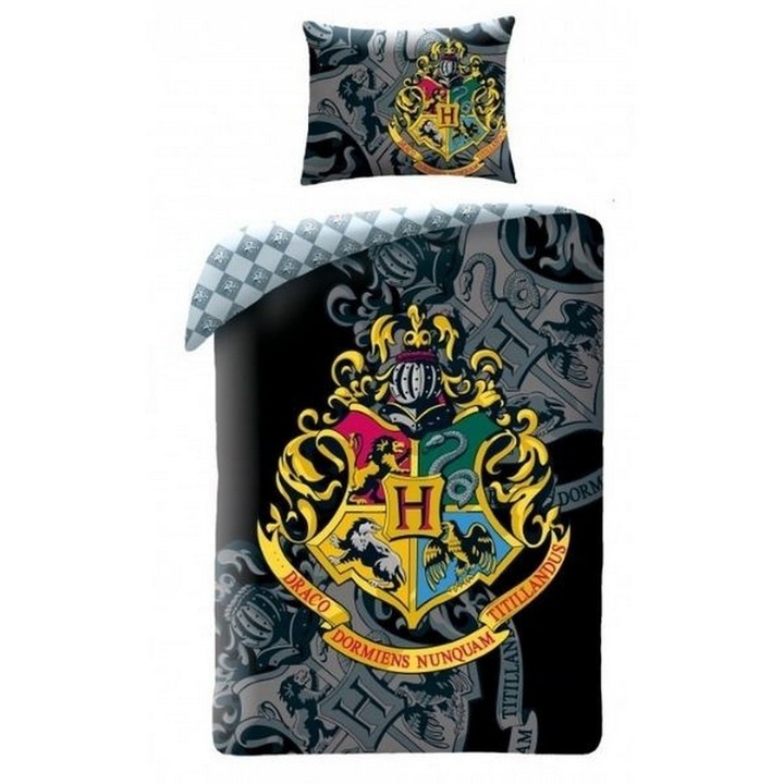 Harry Potter ágynemű (fekete)