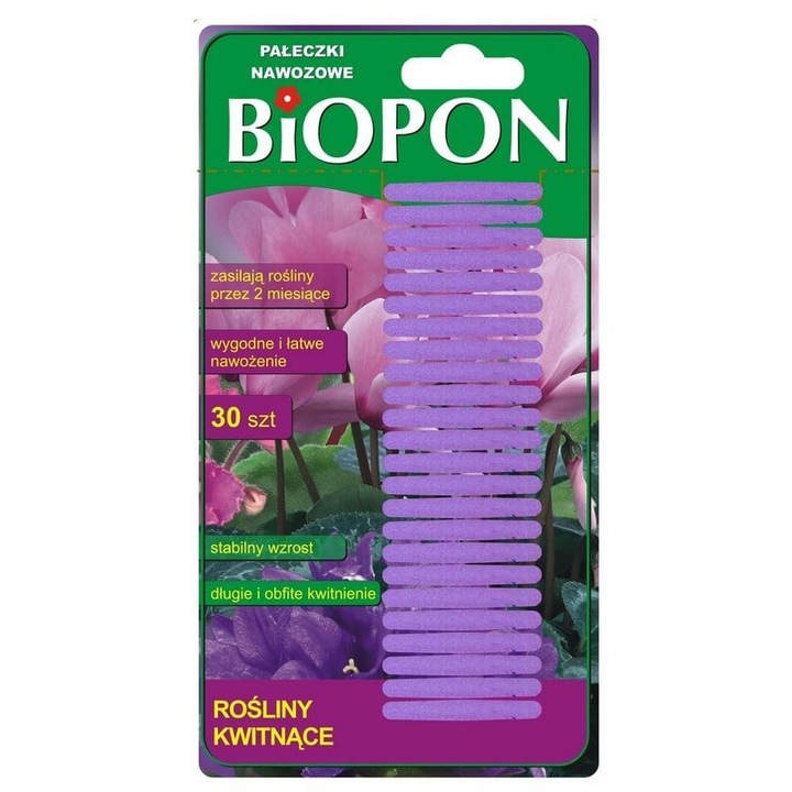 Биопон торови пръчици за цветя 30 бр