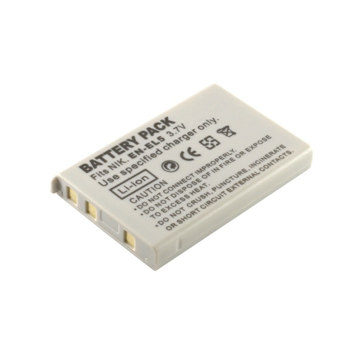 Acumulator WPOWER compatibil Nikon model EN-EL5, 1400mAh