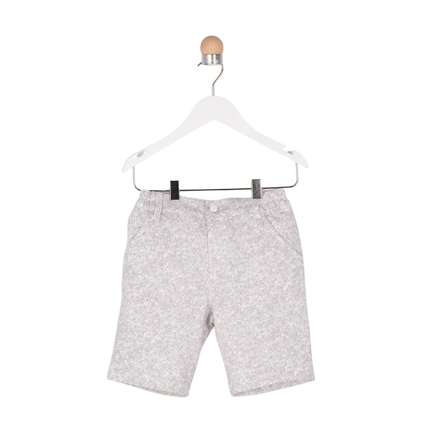 Pantaloni scurti pentru baieti, culoare alba 1347