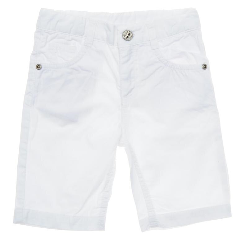 Pantaloni scurti pentru baieti, culoare alba 2369