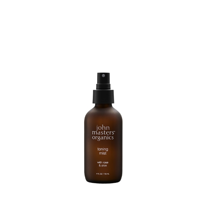 Spray pentru fata John Masters Organics, Toning Mist, Cu trandafiri si aloe, 118 ml