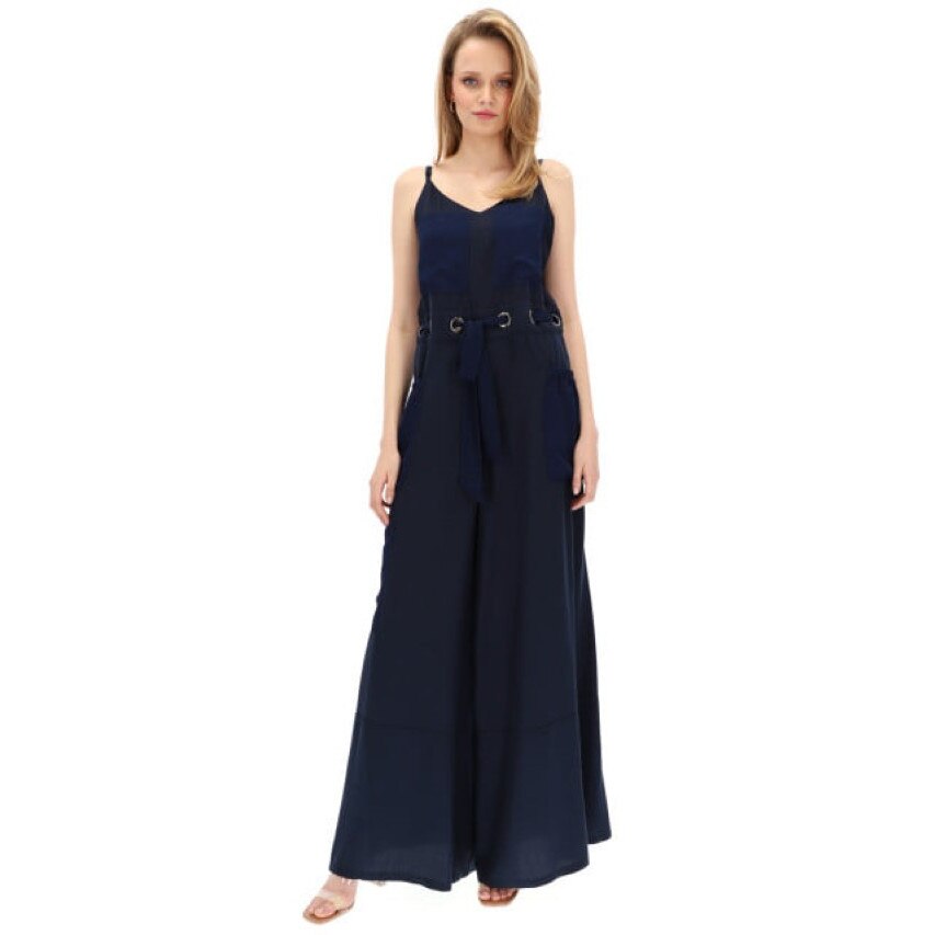 Salopeta Desigual 17wwpw12, Bleumarin, XL