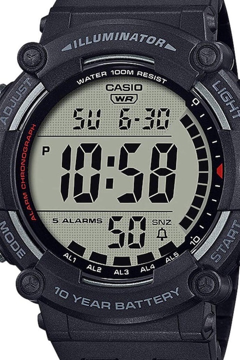 Casio, Ceas rotund digital, Negru