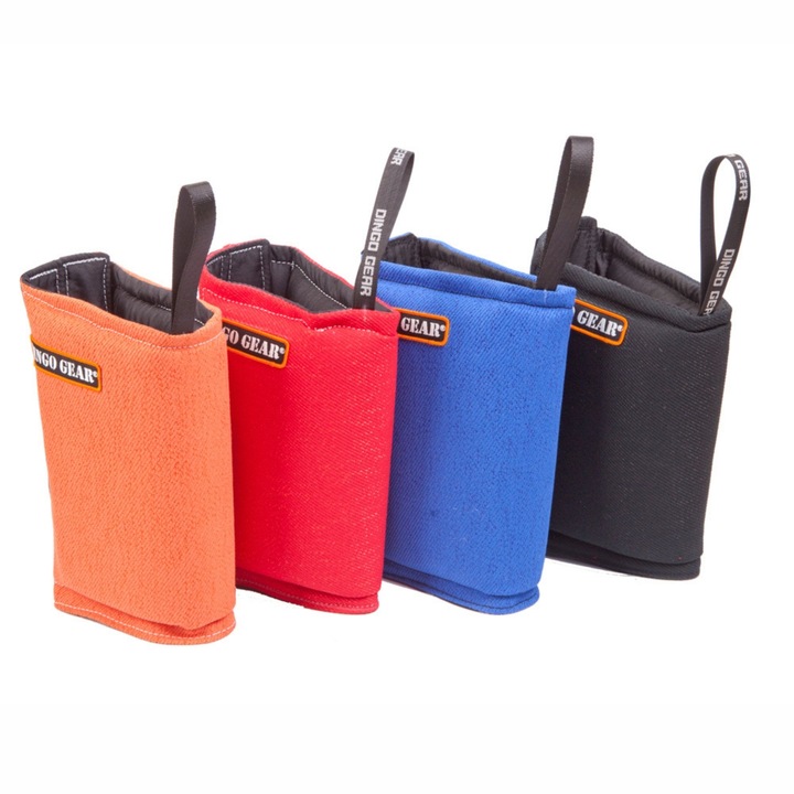 Dingo Gear Protectie scurta picior, Nylcot, Portocaliu