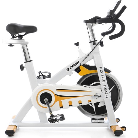 Bicicleta spinning ORION Force C600, volanta 18kg, greutate maxima utilizator 110 kg