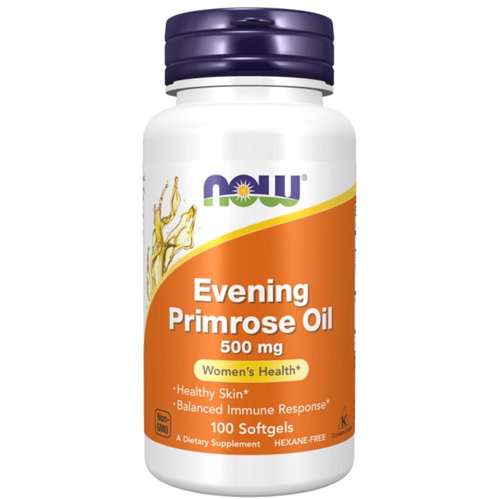 Evening Primrose Oil 500 mg 100 capsule moi Now Foods