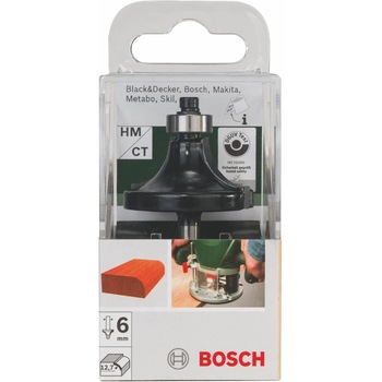 Freza de rotunjit cu rulment pentru lemn, R 12.7mm, tija 6mm, Bosch Hobby Line Freza de rotunjit cu rulment pentru lemn, R 12.7mm, tija 6mm, Bosch Hobby Line