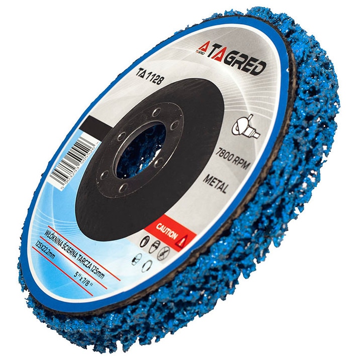 Disc abraziv material netesut 125mm Otel TA1128 TAGRED