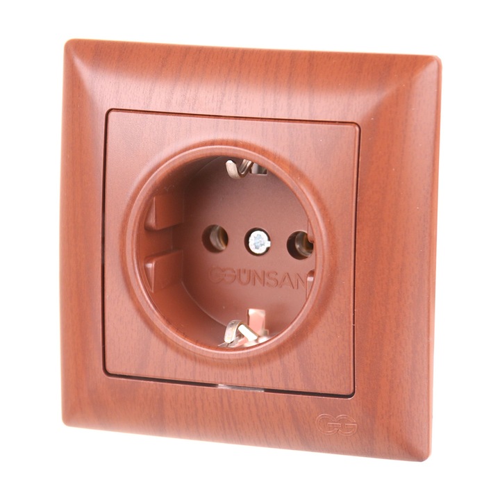 Priza Schuko 16A wenge