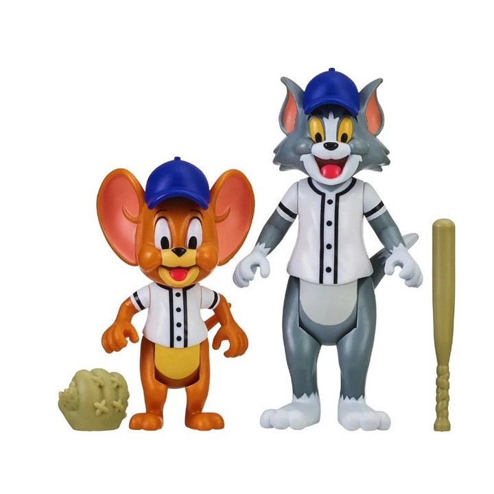 Set 2 figurine Tom and Jerry, Play Ball