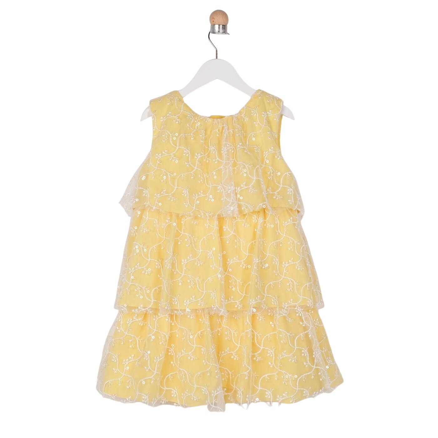 Rochie pentru fete, culoare galbena 2310