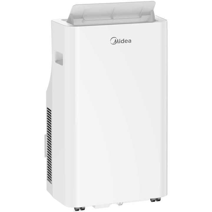 Мобилен климатик Midea Silent Cool 26 Pro, Silent технология, 57 dB, 9000 BTU/h, 24-часов таймер, За помещения до 32m², Бял