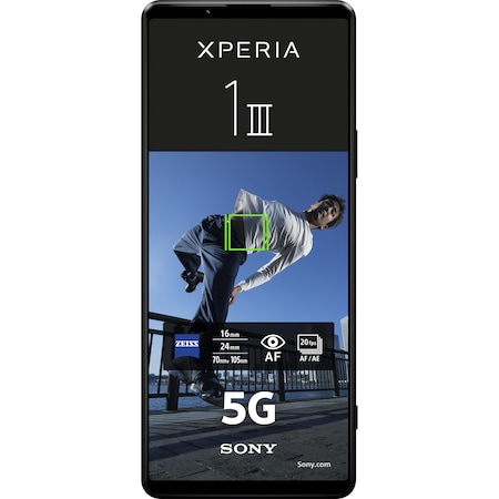 Смартфон Sony Xperia 1 III, Dual SIM, 12GB RAM, 256GB, 5G, Black
