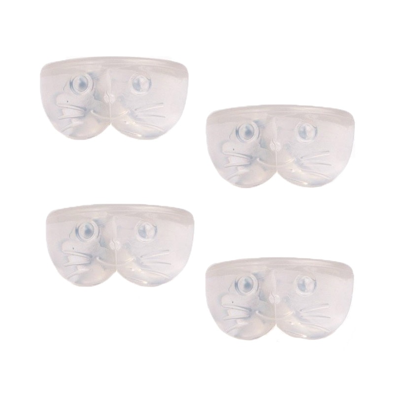 Set 4 protectii pentru colturi Canpol Babies 74/012, Transparent