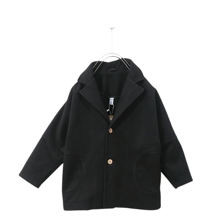 Palton pentru baieti, culoare neagra, colectia Farmers 2866