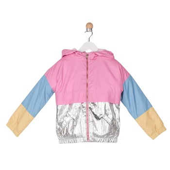 Geaca de ploaie pentru fete, culoare roz, colectia Clouds 2916 Geaca de ploaie pentru fete, culoare roz, colectia Clouds 2916