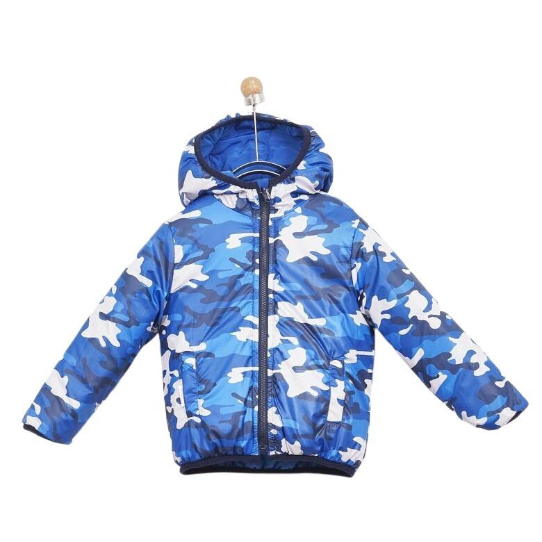 Geaca de iarna pentru baieti, culoare albastra, colectia Mr.Winter 2907
